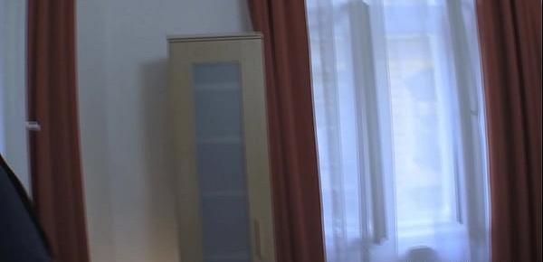  Punished blonde gf takes rough banging from behind